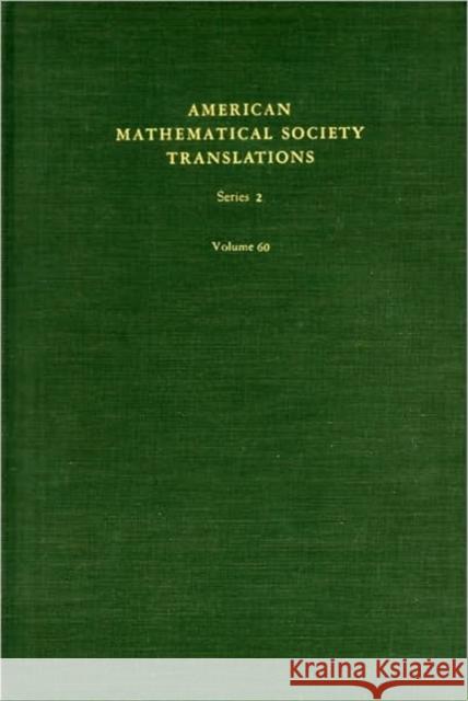 Seven Papers on Analysis  9780821817605 American Mathematical Society - książka