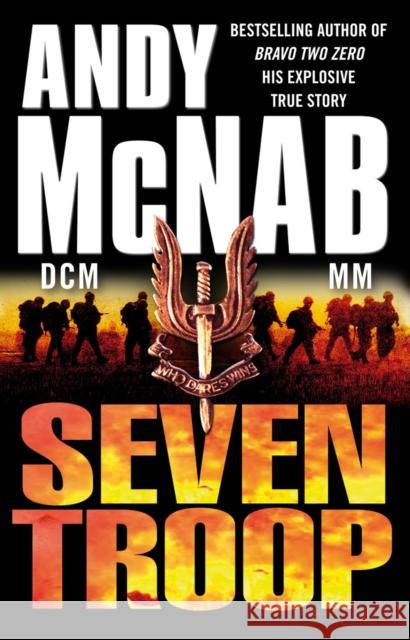 Seven Troop Andy McNab 9780552158664 Transworld Publishers - książka