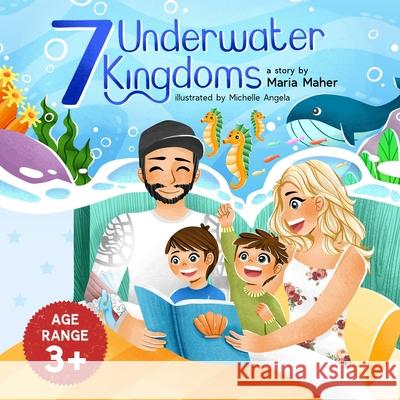 Seven underwater kingdoms: Children bedtime story about ocean Angela, Michelle 9798523718892 Independently published - książka