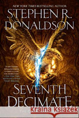 Seventh Decimate Stephen R. Donaldson 9780399586156 Berkley Books - książka