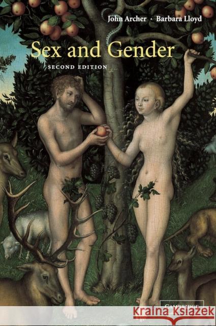 Sex and Gender John Archer Barbara B. Lloyd 9780521632300 CAMBRIDGE UNIVERSITY PRESS - książka