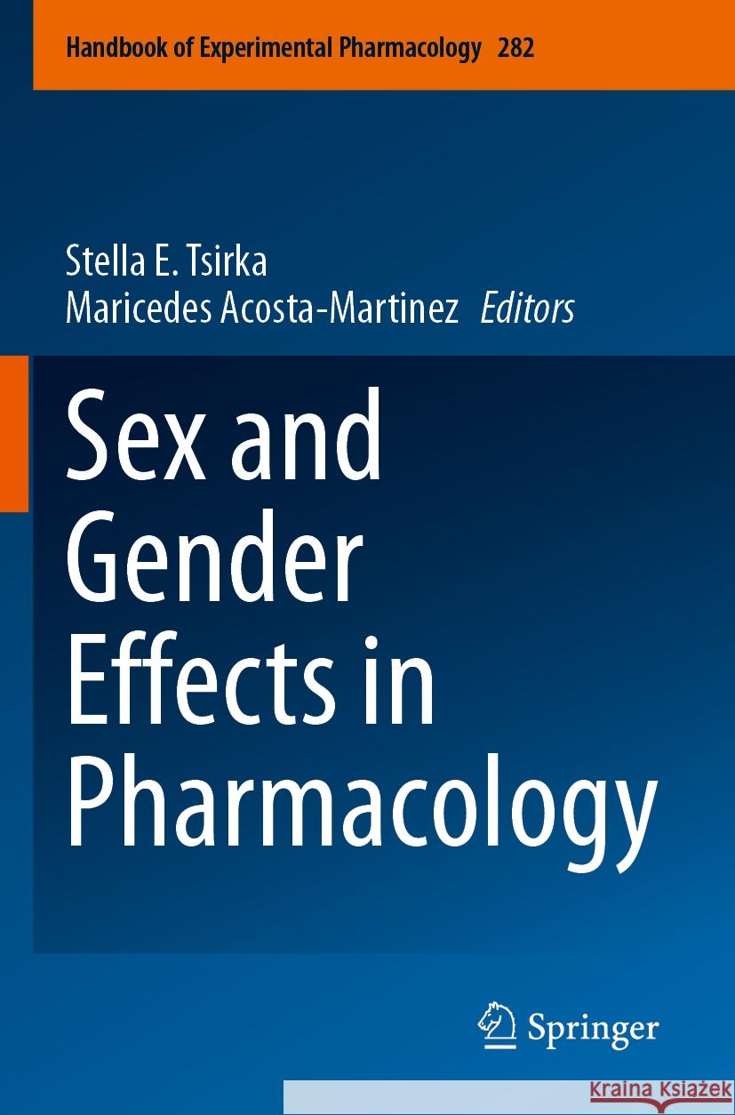 Sex and Gender Effects in Pharmacology  9783031426506 Springer International Publishing - książka