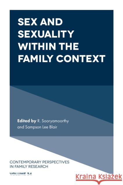 Sex and Sexuality within the Family Context  9781837089253 Emerald Publishing Limited - książka