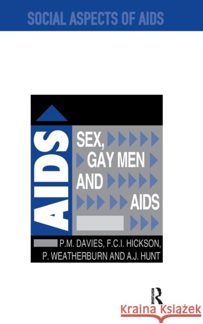 Sex, Gay Men and AIDS Peter Davies 9781138454767 Routledge - książka