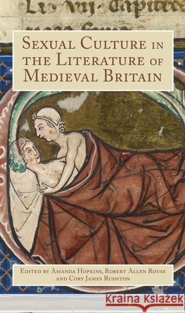 Sexual Culture in the Literature of Medieval Britain Amanda Hopkins Robert Allen Rouse Cory James Rushton 9781843843795 Boydell & Brewer - książka