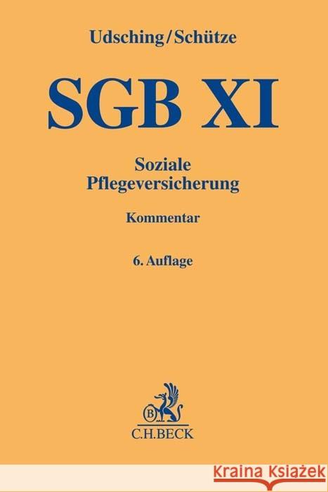 SGB XI  9783406798696 Beck Juristischer Verlag - książka