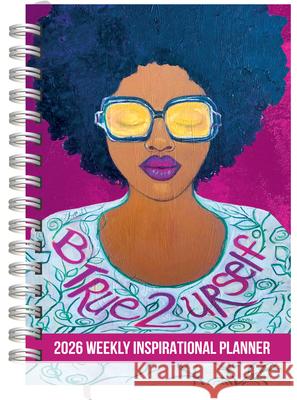 Shades of Color Be True to Yourself 2026 Weekly Inspirational Planner Sylvia Gbaby Phillips 9781684389810 Shades of Color - książka