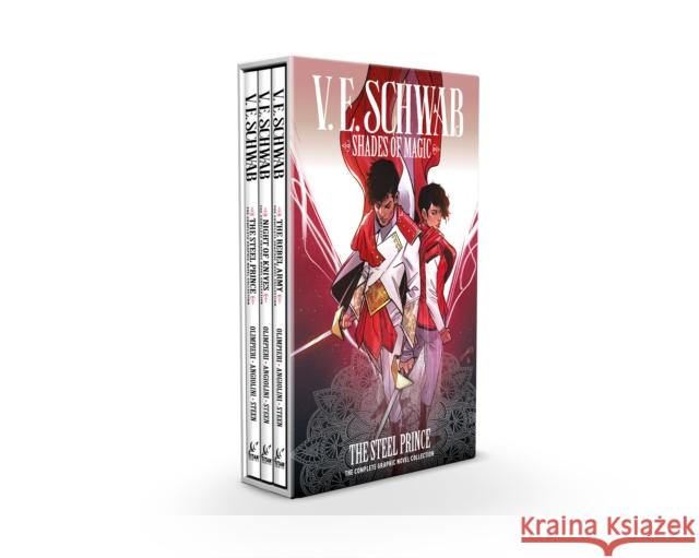 Shades of Magic: The Steel Prince: 1-3 Boxed Set V E Schwab 9781787734692 Titan Books Ltd - książka