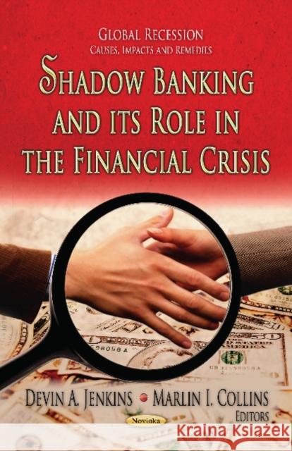 Shadow Banking & its Role in the Financial Crisis Devin A Jenkins, Marlin I Collins 9781620817032 Nova Science Publishers Inc - książka