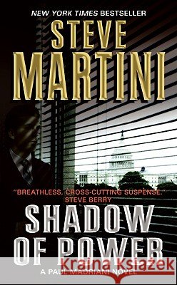 Shadow of Power Steve Martini 9780061230899 Harper - książka