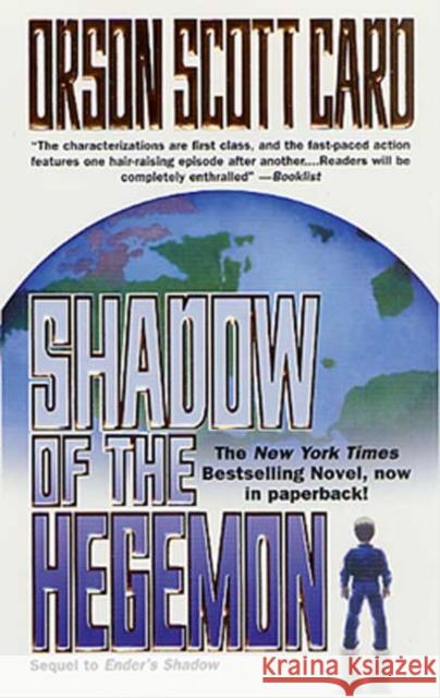 Shadow of the Hegemon Orson Scott Card 9780812565959 Tor Books - książka