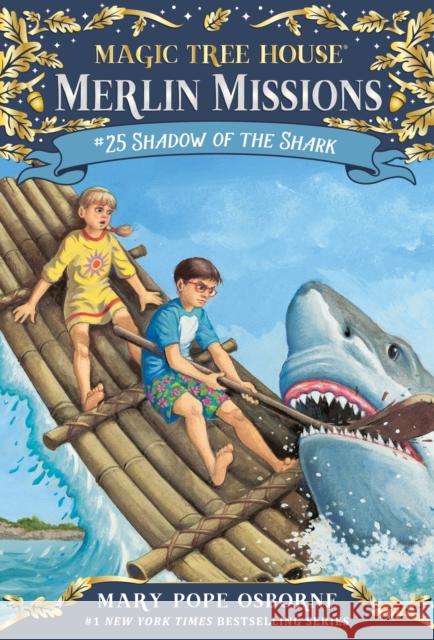 Shadow of the Shark Mary Pope Osborne Sal Murdocca 9780553510843 Random House Books for Young Readers - książka