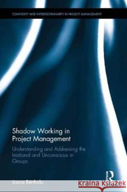 Shadow Working in Project Management: Understanding and Addressing the Irrational and Unconscious in Groups Joana Bertholo 9781138080126 Routledge - książka