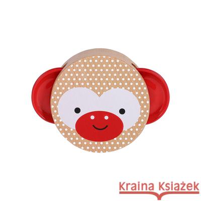 Shake and Play Wooden Tambourine Petit Collage 9781797232058 Chronicle Books - książka