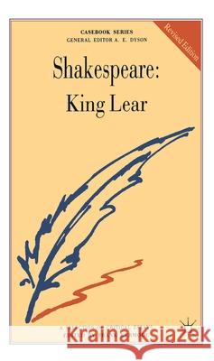 Shakespeare: King Lear  9780333533574 PALGRAVE MACMILLAN - książka