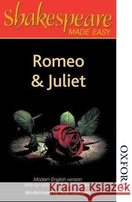 Shakespeare Made Easy - Romeo and Juliet Durband, Alan 9780748702558 Oxford University Press - książka