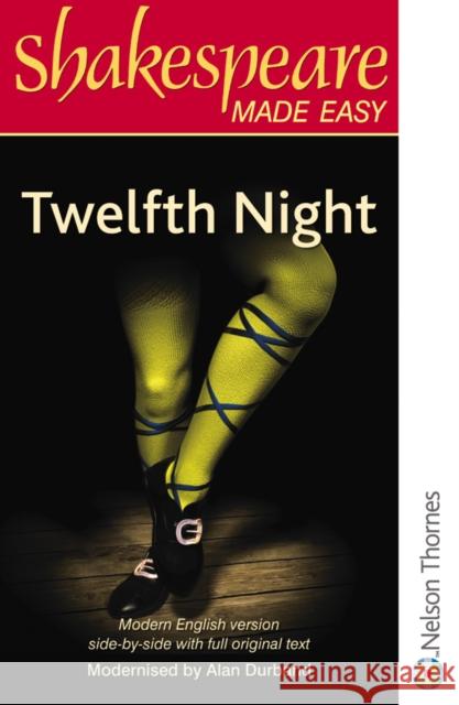 Shakespeare Made Easy - Twelfth Night Durband, Alan 9780748737765  - książka