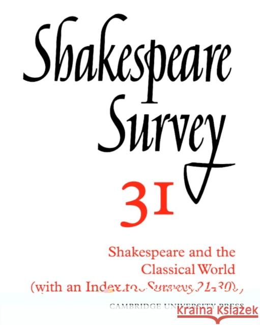 Shakespeare Survey Kenneth Muir Jonathan Bate Michael Dobson 9780521523691 Cambridge University Press - książka