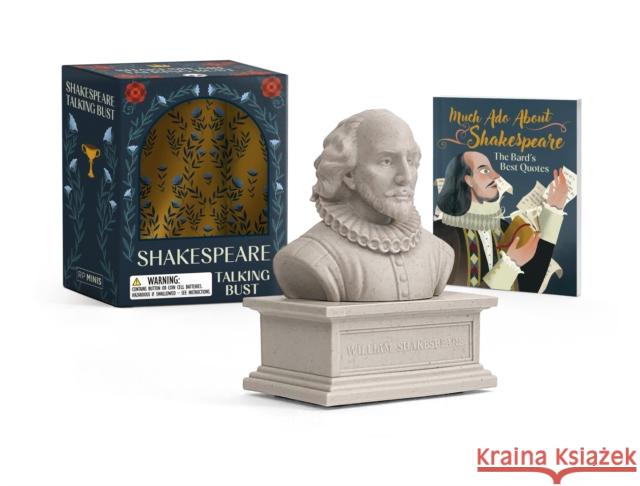 Shakespeare Talking Bust Meel Tamphanon 9798894142524 Running Press - książka