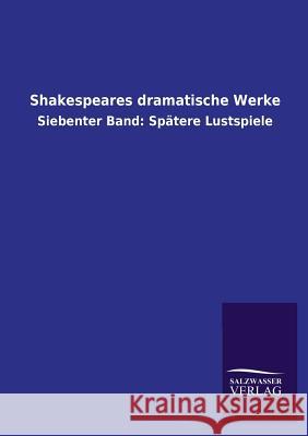 Shakespeares Dramatische Werke Shakespeare 9783846031506 Salzwasser-Verlag Gmbh - książka