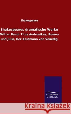 Shakespeares dramatische Werke Shakespeare 9783846081914 Salzwasser-Verlag Gmbh - książka