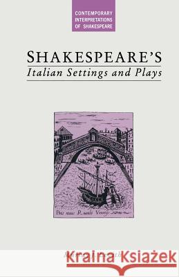 Shakespeare’s Italian Settings and Plays Murray J Levith, Albert Bandura 9781349196838 Palgrave Macmillan - książka