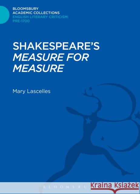 Shakespeare's 'Measure for Measure' Mary Lascelles 9781472506214  - książka