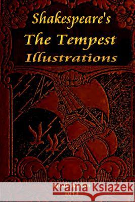 Shakespeare's The tempest Illustrations Adrian, Iacob 9781495360794 Createspace - książka