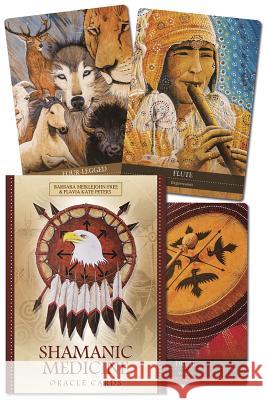 Shamanic Medicine Oracle Cards Barbara Meiklejohn-Free Yuri Leitch 9780738758527 Llewellyn Publications - książka