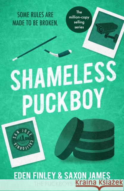 Shameless Puckboy: The ice-meltingly hot forbidden enemies to lovers ice hockey romance Eden Finley 9781835984871 Canelo - książka