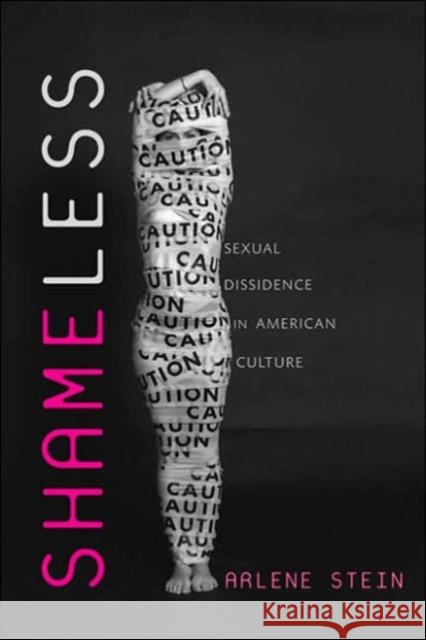 Shameless: Sexual Dissidence in American Culture Arlene Stein 9780814740279 New York University Press - książka