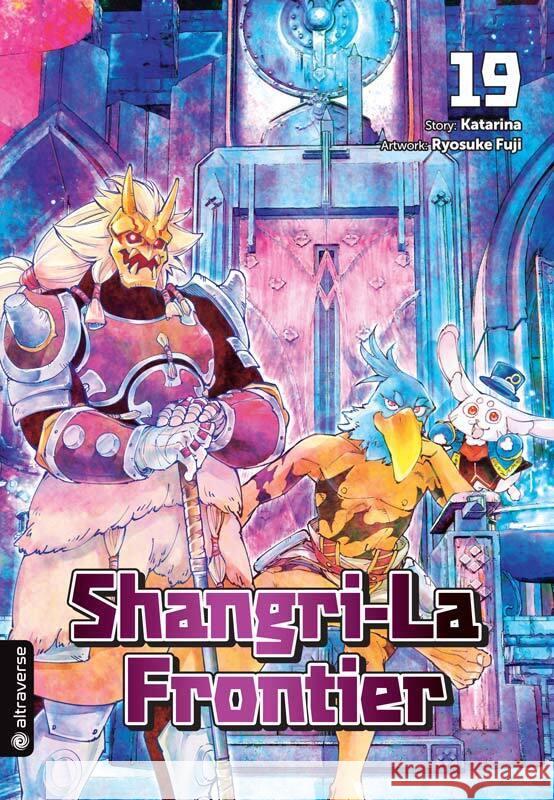 Shangri-La Frontier 19 Katarina, Fuji, Ryosuke 9783753932064 Altraverse - książka