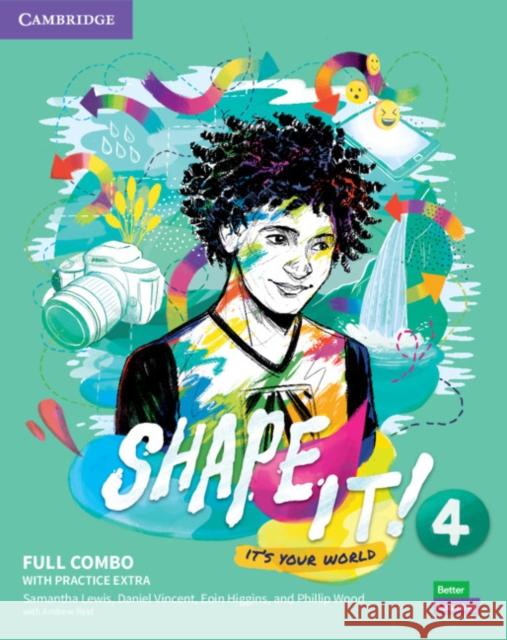 Shape It! Level 4 Full Combo Student's Book and Workbook with Practice Extra Samantha Lewis Daniel Vincent Eoin Higgins 9781108854122 Cambridge University Press - książka