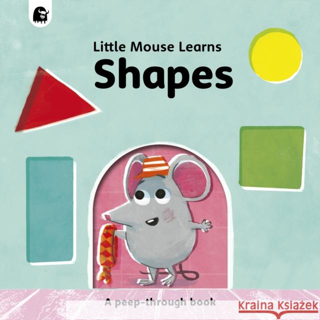 Shapes: A peep-through book MIKE HENSON 9780711268517 Happy Yak - książka