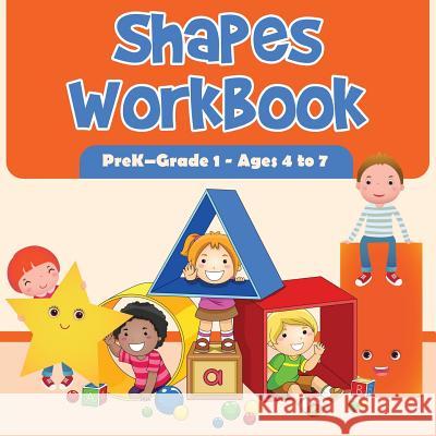 Shapes Workbook Prek-Grade 1 - Ages 4 to 7 Prodigy   9781683230809 Prodigy Wizard Books - książka
