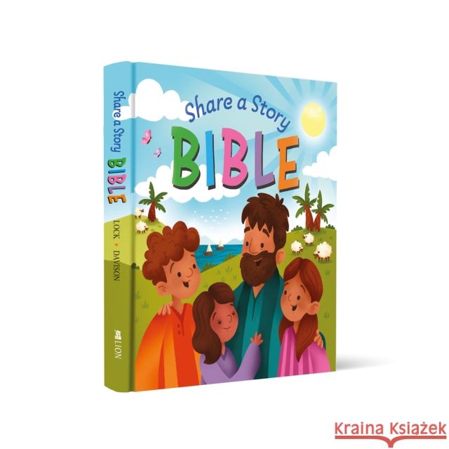 Share a Story Bible Jennifer Davison Deborah Lock 9780745978864 Lion Children's Bks - książka