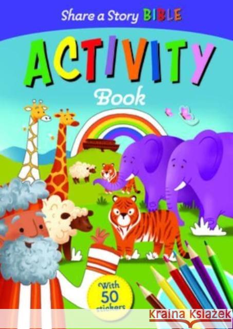 Share a Story Bible Activity Book Deborah Lock Jennifer Davison 9780745979984 Lion Children's Bks - książka