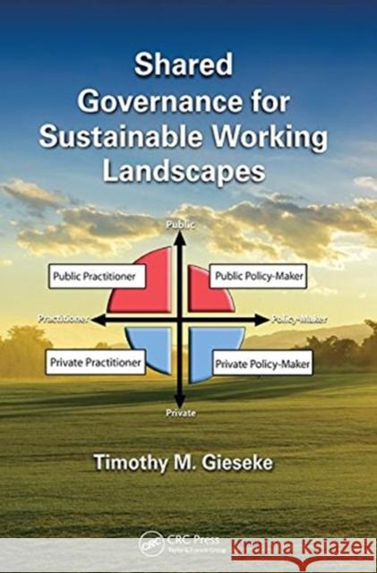 Shared Governance for Sustainable Working Landscapes Timothy M. Gieseke 9781138495524 Taylor & Francis Ltd - książka