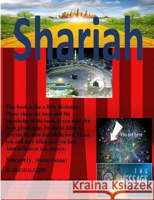 Shariah Faisal Fahim 9781518891809 Createspace - książka