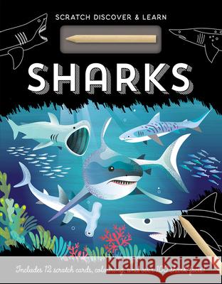 Sharks Amanda Shufflebotham Kit Elliot 9781801051354 Imagine That - książka
