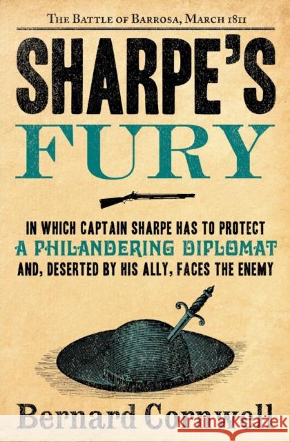 Sharpe's Fury: The Battle of Barrosa, March 1811 Bernard Cornwell 9780060561567 Harper Paperbacks - książka
