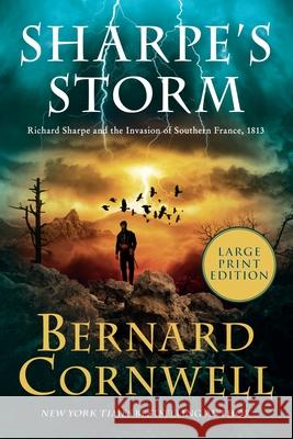 Sharpe's Storm Bernard Cornwell 9780063410442 Harper Large Print - książka