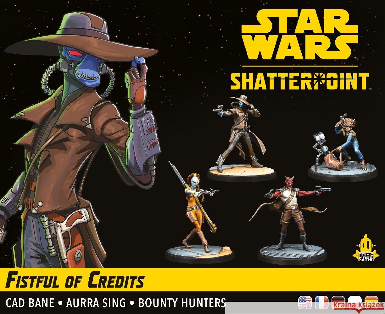 Shatterpoint  Fistful of Credits Squad Pack Shick, Will 0841333122577 Atomic Mass Games - książka