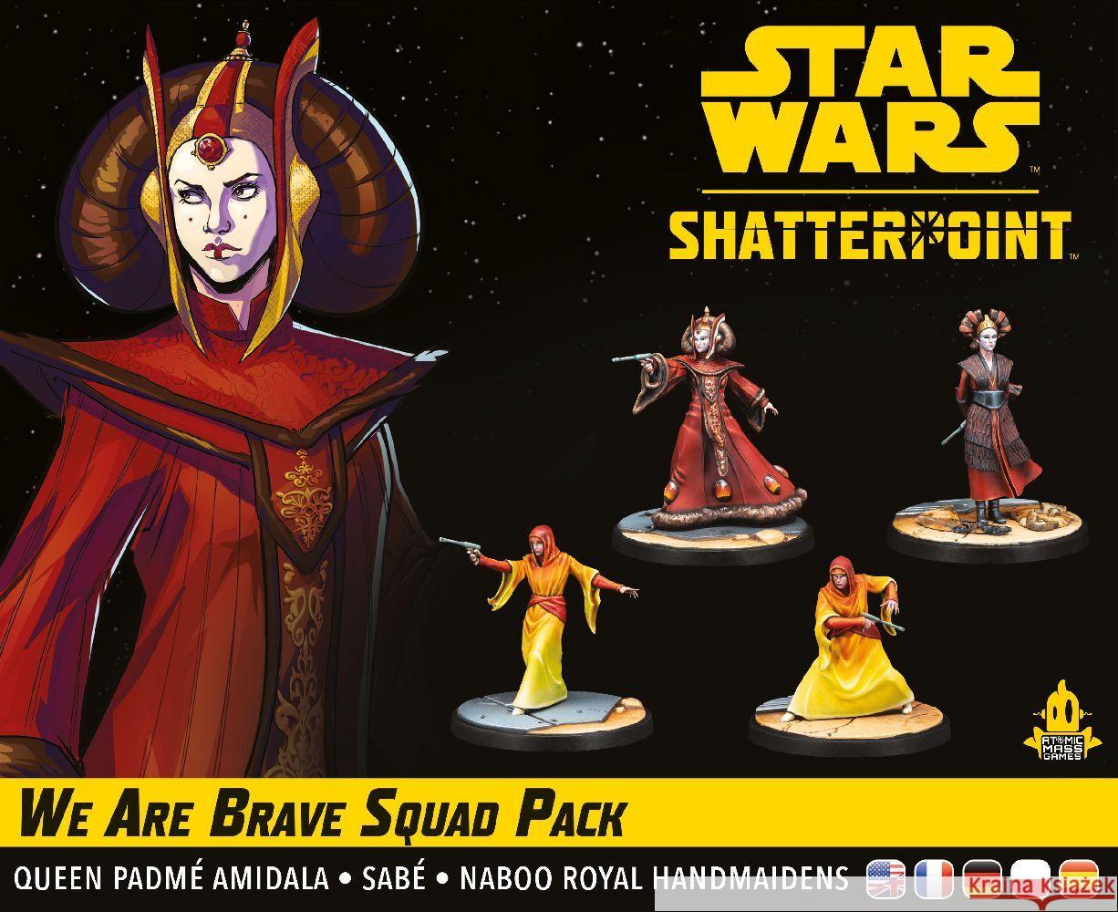 Shatterpoint  We are Brave Squad Pack Shick, Will 0841333122584 Atomic Mass Games - książka