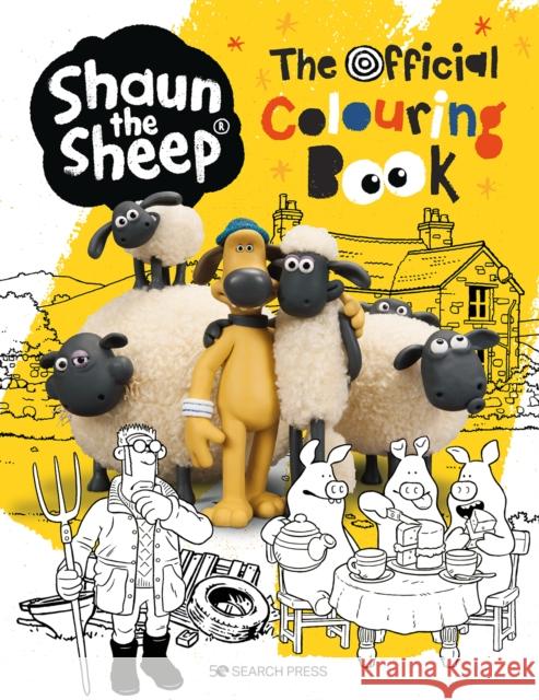 Shaun the Sheep: The Official Colouring Book Aardman 9781800921450 Search Press Ltd - książka