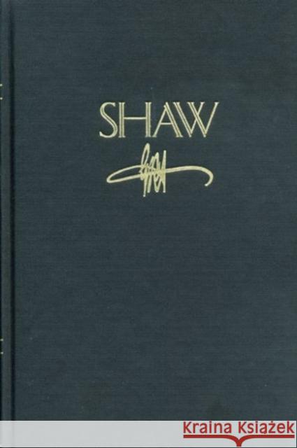 Shaw: The Annual of Bernard Shaw Studies, Vol. 29 Pharand, Michel W. 9780271036359 Pennsylvania State University Press - książka