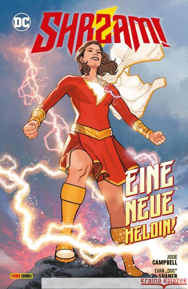 Shazam! - Eine neue Heldin Campbell, Josie, Shaner, Evan 9783741632884 Panini Manga und Comic - książka