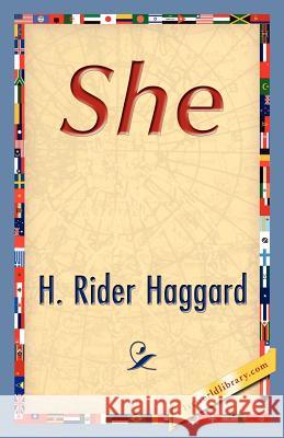 She Rider Haggard H 9781421845432 1st World Library - książka