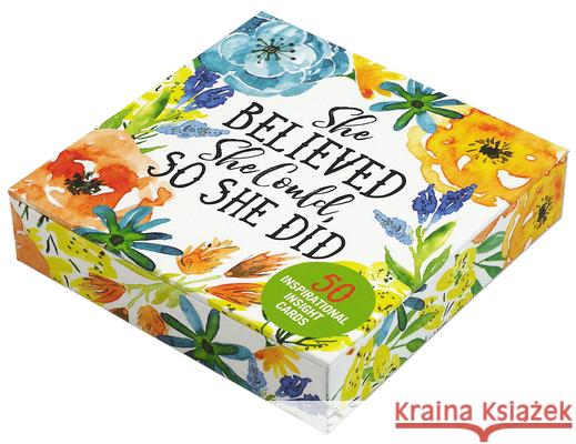 She Believed She Could, So She Did Peter Pauper Press, Inc 9781441324375 Peter Pauper Press - książka