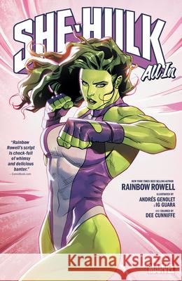 She-Hulk by Rainbow Rowell Vol. 5: All In Rainbow Rowell 9781302957124 Marvel Universe - książka